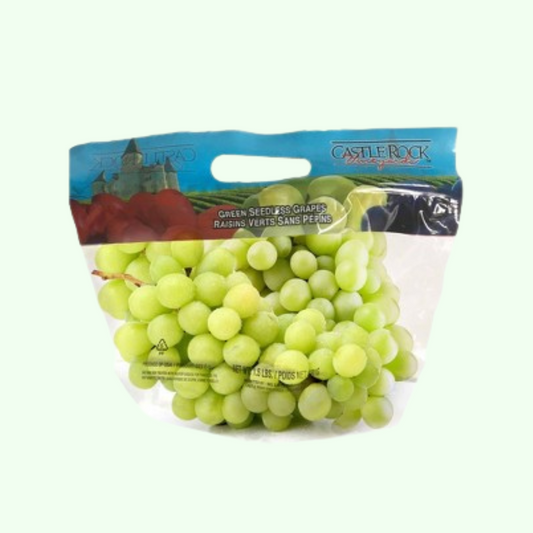 Grapes, Green Seedless (2lb bag)