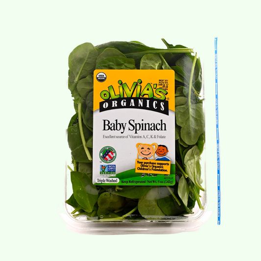 Spinach, Baby Organic (5oz)